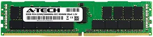 A-Tech 32GB החלפת זיכרון RAM לקינגסטון KTD-PE426/32G | DDR4 2666 MHz PC4-21300 2RX4 1.2V מודול זיכרון